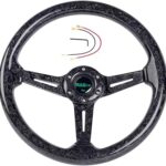 Sportovní volant RASTP - uhlík