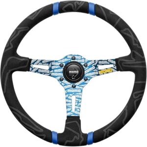 Sportovní volant MOMO Motorsport Ultra Street 350mm - modrý