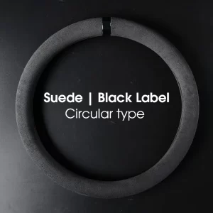 Semišový potah na volant 14,5-15 palců