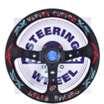 330mm 13-palcový JDM závodní volant, Super styl rally drift volant